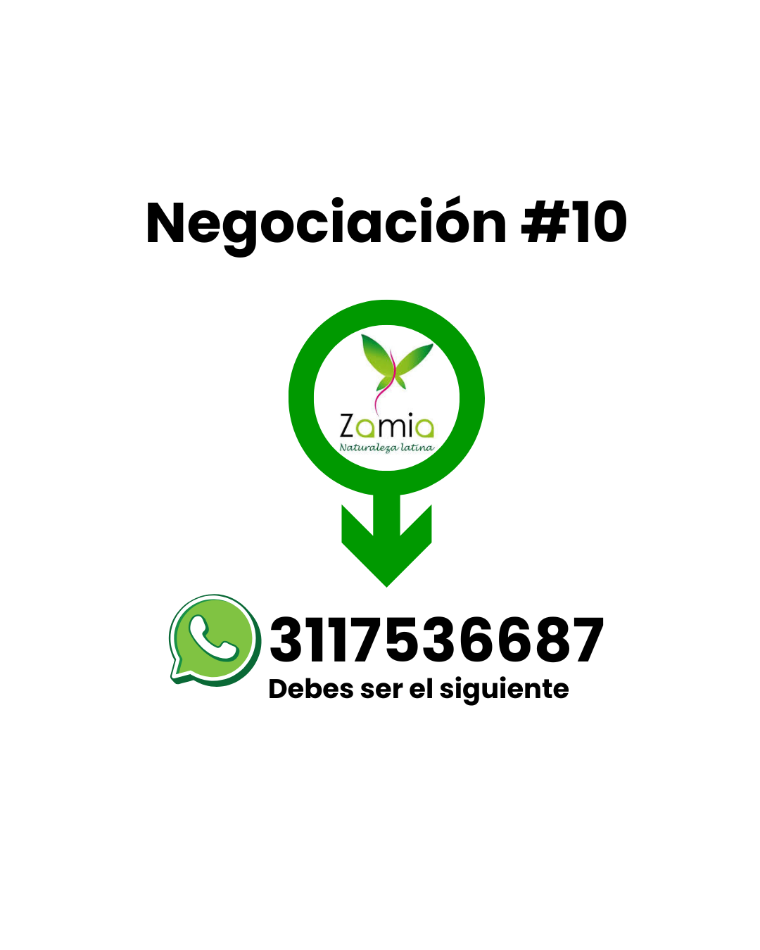 Negociación número 10